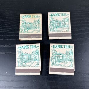 The Kapok Tree Inn Matchbook with flaws‎
